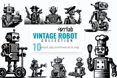 Vintage Robot Collection