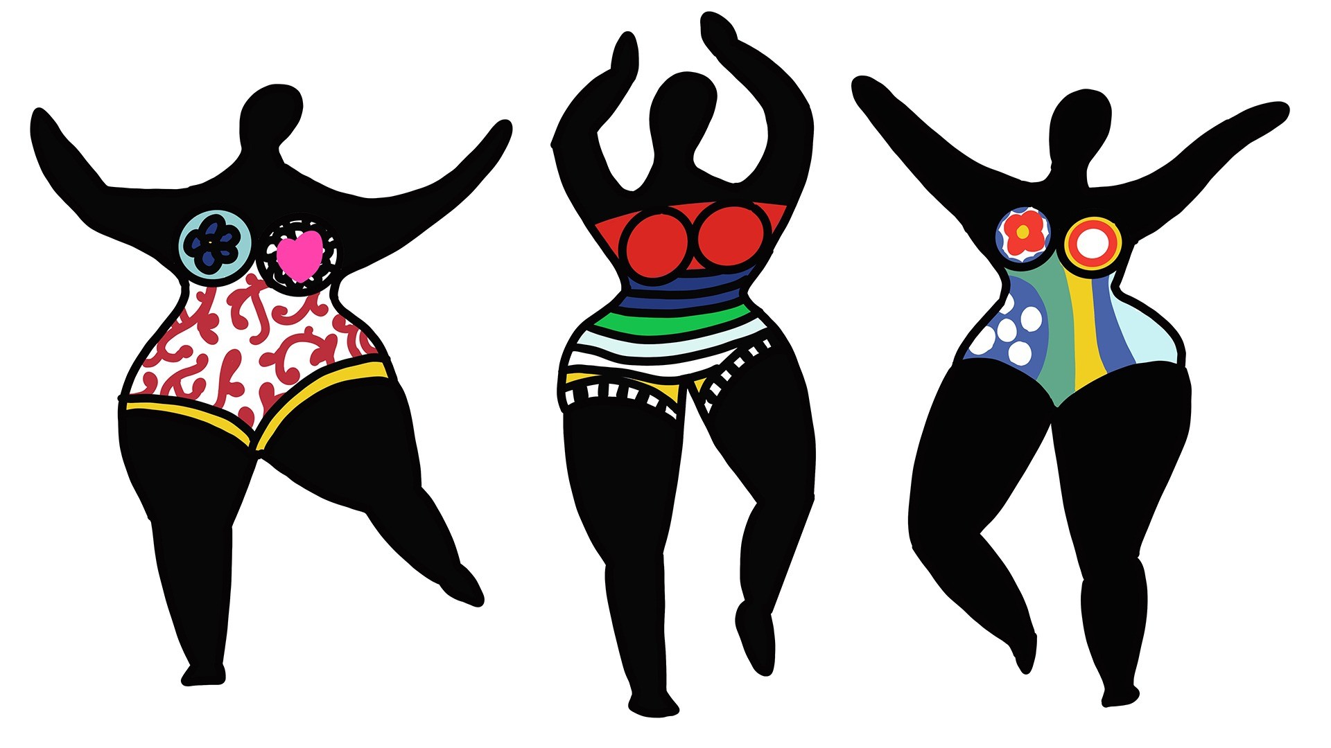 Niki De Saint Phalle Nana Vorlage Künstler-Inspiration: Niki de Saint Phalle - artlaboratorium